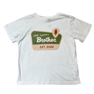 One Happy Brother Camping Shirt Size 5/6